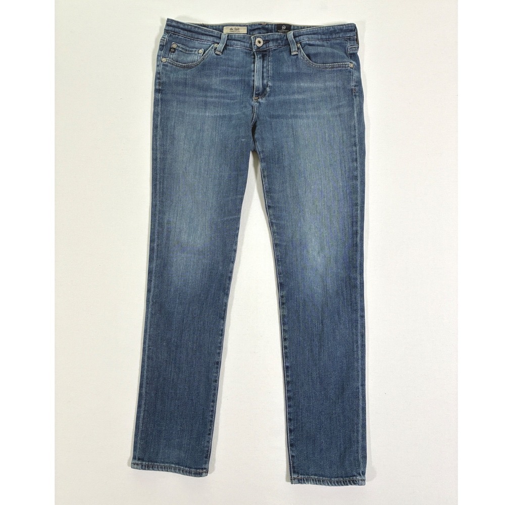 AG Adriano Goldschmied The Stilt Womens 30R Medium Wash Cigarette Jeans